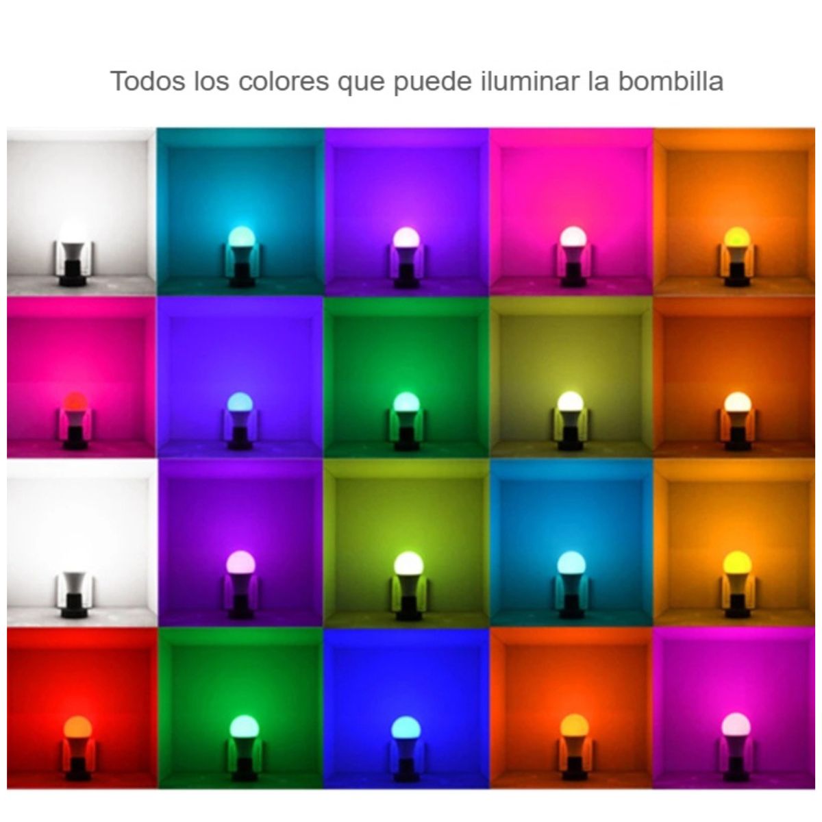 Ampolleta Inteligente RGB + Control